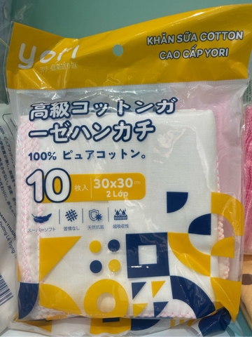 Khăn sữa cotton yori 104
