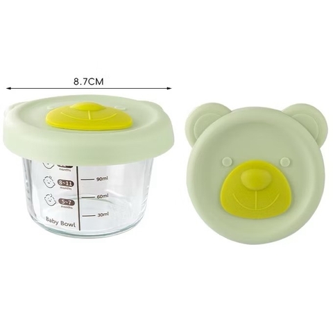 Hũ thuỷ tinh trữ đông nắp gấu to