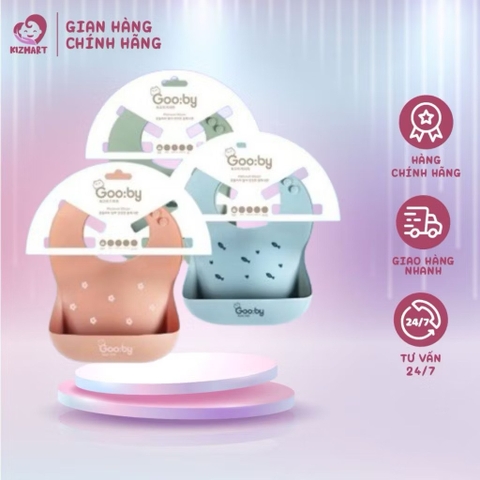 q. yếm ăn dặm silicon Gooby