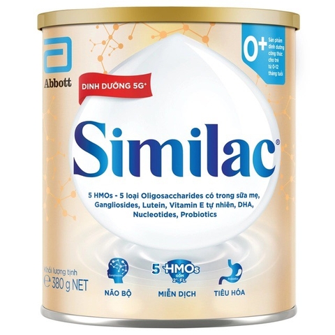 Sữa Similac 5G 0+ 380g