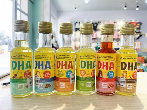 Dầu ăn dặm babycare các vị 100ml