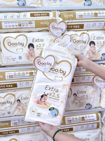 Các loại bỉm ngày Gooby