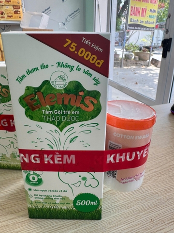 Tắm gội thảo dược elemis 500ml