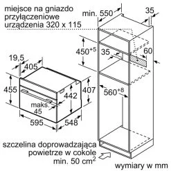 Lò nướng kết hợp vi sóng Bosch CMG633BB1B