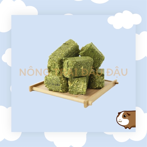 Bánh Cỏ Alfalfa Cho Thỏ, Bọ Ú, Chinchilla Mài Răng Mr.Hay 500g - MH24