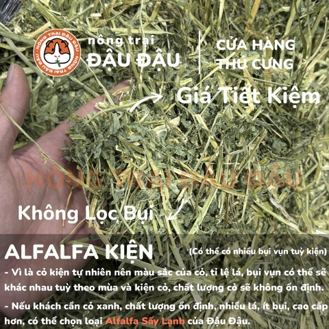 Cỏ Alfalfa Cho Thỏ, Bọ Ú, Chinchilla 1kg