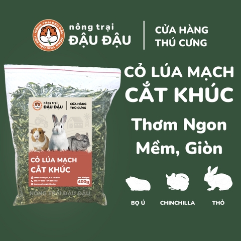 Cỏ Lúa Mạch Cắt Khúc