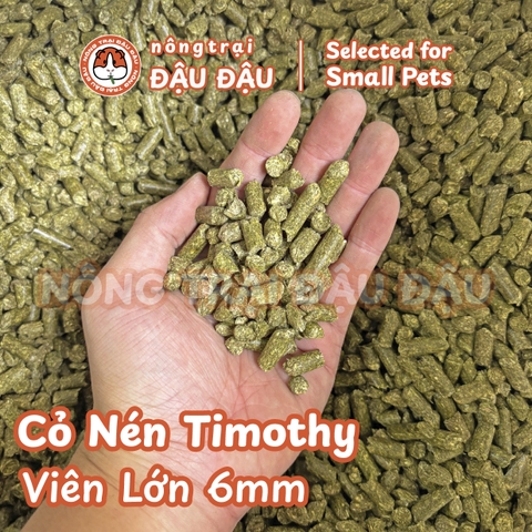 Cỏ Viên Timothy - Hạt Lớn 6mm - Bịch 1kg