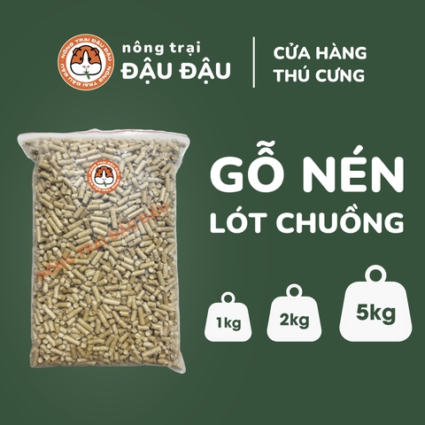 Gỗ Nén Lót Chuồng Cho Thỏ, Bọ Ú, Thú Nhỏ