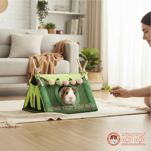 Lều Ngủ Trú Ẩn Cho Bọ Ú, Thỏ Con, Chinchilla