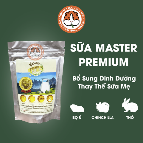 Sữa Master Premium Cung Cấp Dinh Dưỡng Cho Thỏ, Bọ Ú, Chinchilla 100g