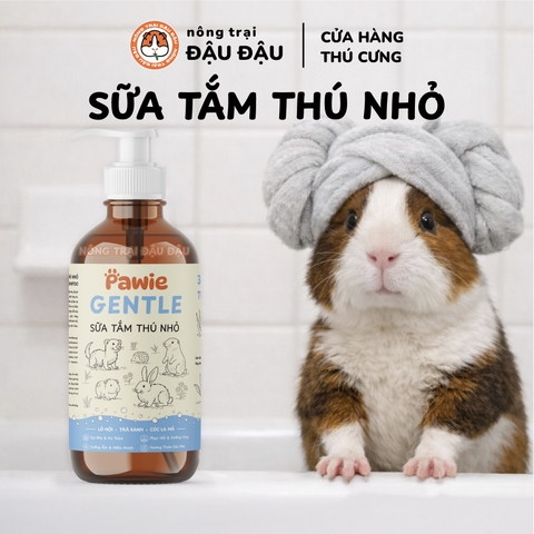 Sữa Tắm Pawie Cho Bọ Ú, Nhím, Chồn Sương, Thú Nhỏ 300ml