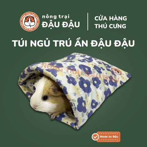 Túi Ngủ Trú Ẩn Cho Bọ Ú Chuột Lang Vải Thoáng Mát