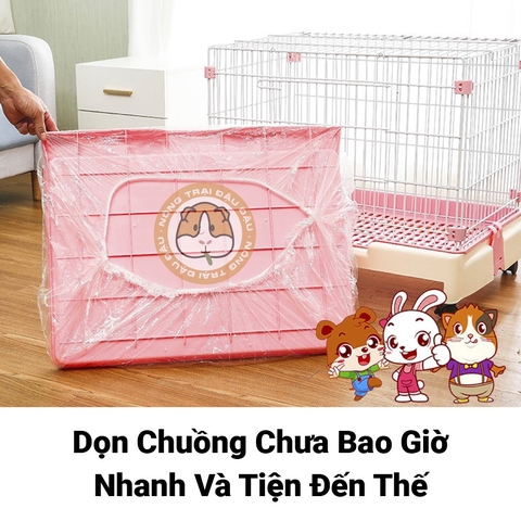 Bọc Lót Chuồng Chuyên Dụng Cho Thỏ, Bọ Ú, Thú Cưng