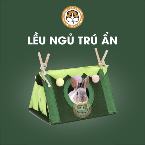 Lều Ngủ Trú Ẩn Cho Bọ Ú, Thỏ, Chinchilla