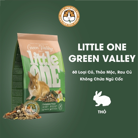 Thức Ăn Little One Cao Cấp Cho Thỏ Với 60 Loại Cỏ, Thảo Mộc Và Rau Củ