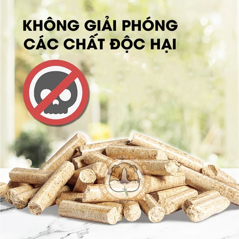 Gỗ Nén Lót Chuồng Jolly Cho Thỏ, Bọ Ú, Chinchilla Gỗ Bạch Dương 2.5kg