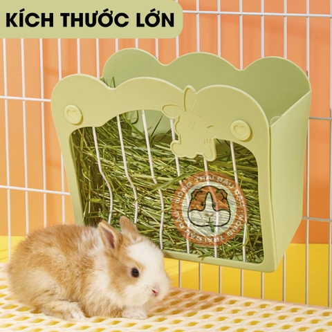 Máng Cỏ Cho Thỏ, Bọ Ú, Chinchilla Jessie Cao Cấp Tiện Lợi