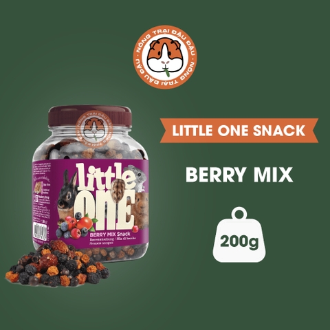 Thức Ăn Vặt Little One Berry Mix Cho Thỏ, Bọ Ú, Chinchilla Bổ Dưỡng 200g