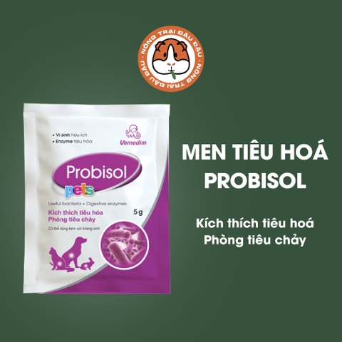 Men Tiêu Hoá Probisol Cho Thỏ, Bọ Ú, Chó, Mèo - 1 gói