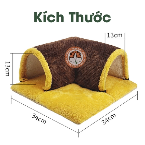 Hầm Chui Cho Bọ Ú Chuột Lang, Hamster Hầm Chui Chữ L