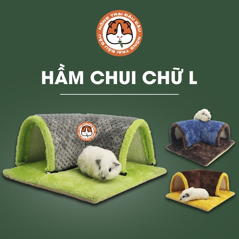Hầm Chui Cho Bọ Ú Chuột Lang, Hamster Hầm Chui Chữ L