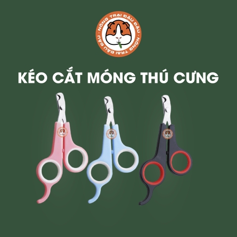 Kéo Cắt Móng Cho Thỏ, Bọ Ú, Chinchilla, Chó, Mèo
