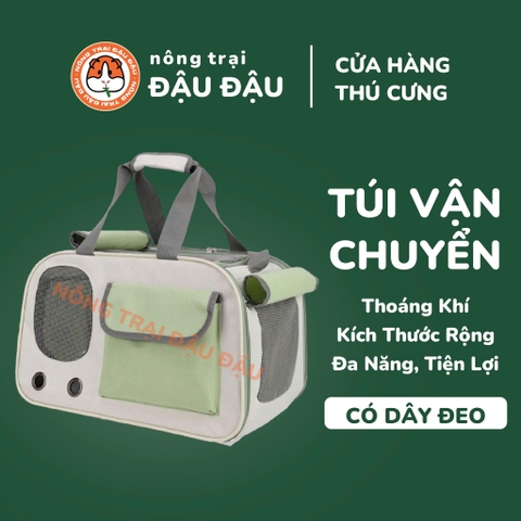 Túi Vận Chuyển Cho Thỏ, Bọ Ú, Chinchilla, Chó, Mèo, Thú Cưng Rộng Thoáng Khí Đa Năng