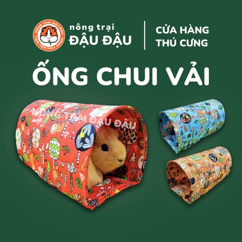 Ống Chui Cho Bọ Ú Chuột Lang Hầm Chui Vải Trú Ẩn Đồ Chơi Giảm Stress