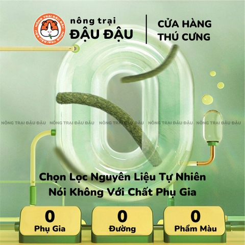 Bánh Cỏ Timothy Cho Thỏ, Bọ Ú, Chinchilla Bổ Sung Dinh Dưỡng Niu Chong