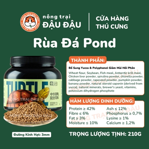 Thức Ăn Rùa Nước Cám Cho Rùa Yee Giàu Protein