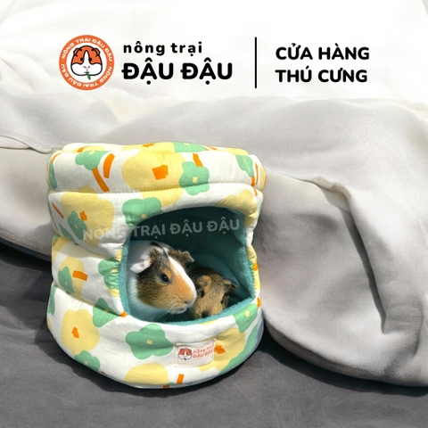 Nhà Ngủ Cho Bọ Ú, Chuột Lang, Thỏ Con, Mèo Con Tổ Ngủ Trú Ẩn Đậu Đậu