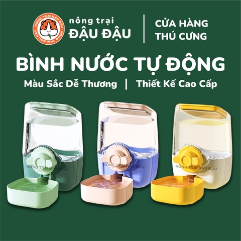 Bình Nước Tự Động Gắn Chuồng 1000ml