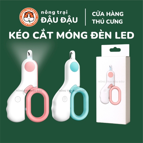 Kìm Cắt Móng Kéo Cắt Móng Cho Thỏ, Bọ Ú, Chó, Mèo Có Đèn Led