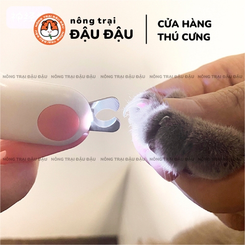 Kìm Cắt Móng Kéo Cắt Móng Cho Thỏ, Bọ Ú, Chó, Mèo Có Đèn Led