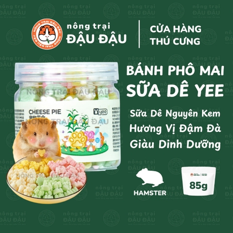 Cheese Pie Hamster Yee - Hộp 85g