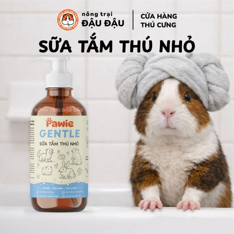 Sữa Tắm Pawie Cho Bọ Ú, Nhím, Chồn Sương, Thú Nhỏ 300ml