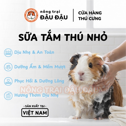 Sữa Tắm Pawie Cho Bọ Ú, Nhím, Chồn Sương, Thú Nhỏ 300ml