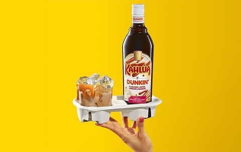 Kahlúa Hợp Tác Với Dunkin’ Ra Mắt Rượu Cream Liqueur Caramel Swirl