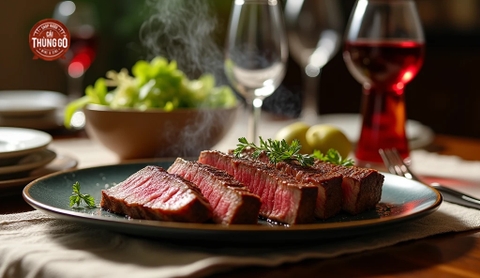 Những nguyên tác cơ bản khi kết hợp rượu vang với thịt đỏ