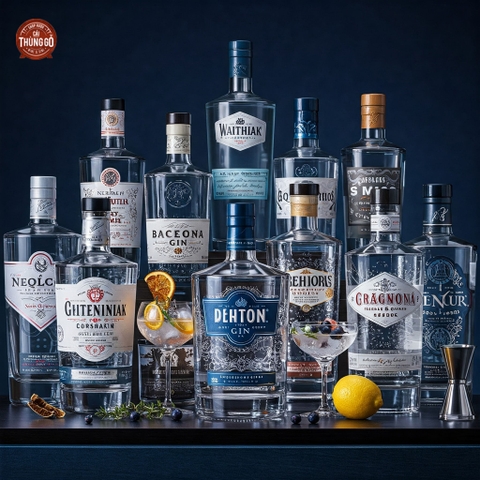 Các Loại rượu Gin Phổ Biến