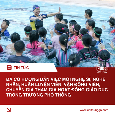 Đã Có Hướng Dẫn Việc Mời Nghệ Sĩ, Nghệ Nhân, Huấn Luyện Viên, Vận Động Viên, Chuyên Gia Tham Gia Hoạt Động Giáo Dục Trong Trường Phổ Thông