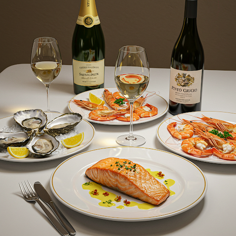 Kết Hợp Rượu Theo Hương Vị, Độ Đậm và Cấu Trúc