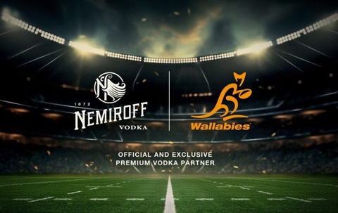 Nemiroff Vodka Trở Thành Nhà Tài Trợ Cho Đội Rugby Wallabies của Úc