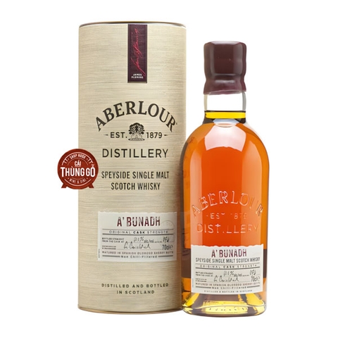 Rượu Whisky Scotland Aberlour A'Bunadh 74 700ml