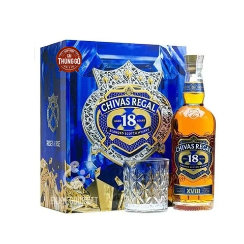 Rượu Whisky Scotland Chivas 18 Gold Regal 700ml HQ F25