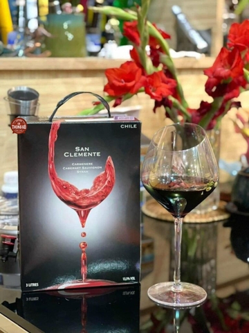 Rượu Vang Bịch San Clemente 3L