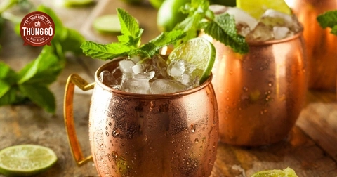 Moscow Mule – Công thức pha chế Vodka Absolut đơn giản