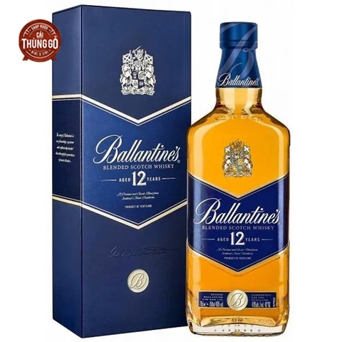 Rượu Whisky Scotland Ballantine's 12YO