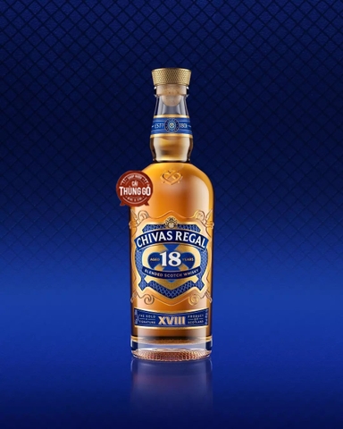 Rượu Whisky Scotland Chivas Regal 18YO Gold Signature 700ml